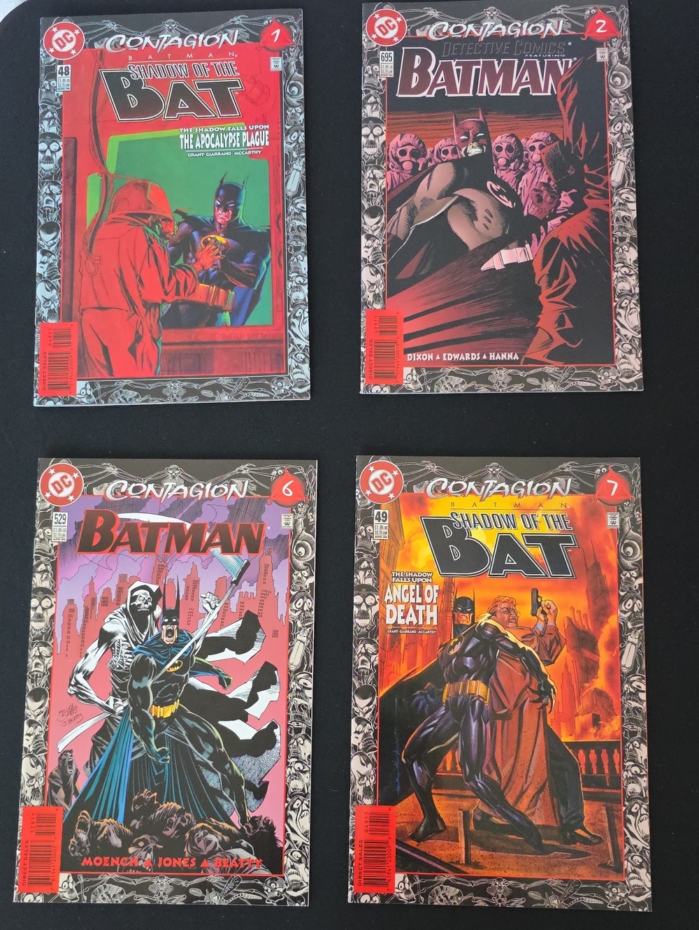 DC Batman Contagion Comic Books (4)